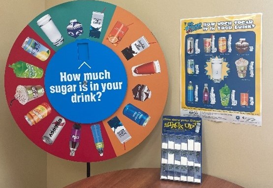 Sip Smart Sugar Shocker Wheel